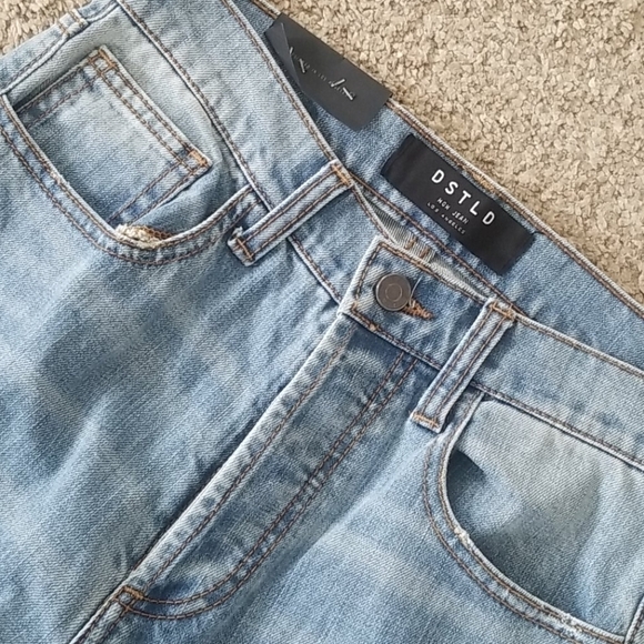 DSTLD High Waisted Mom Jean Light Vintage NWT - Picture 5 of 12